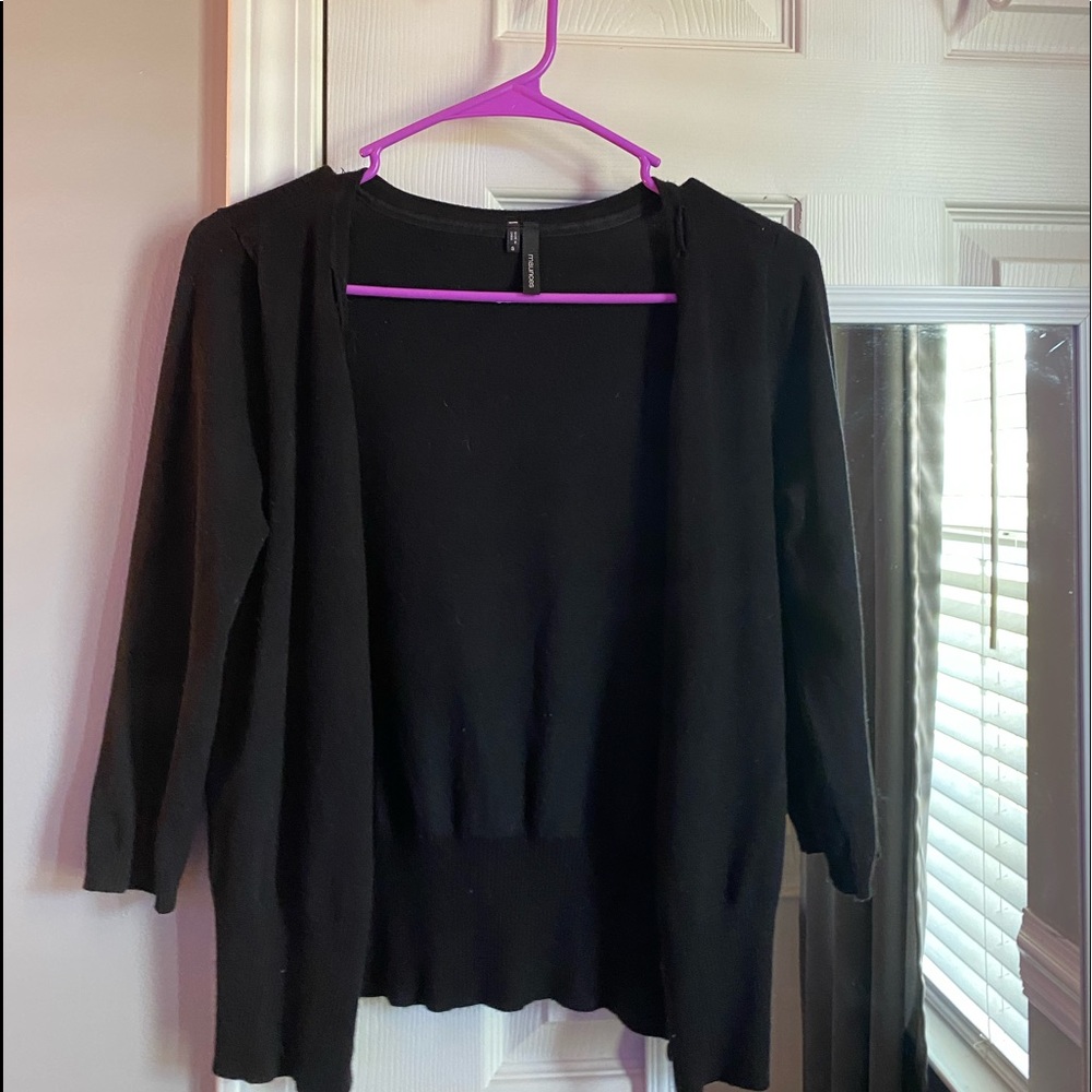 Maurices black cardigan